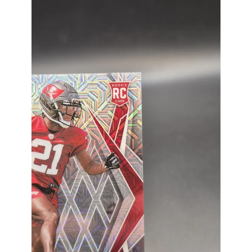 2025 Panini Phoenix Benjamin Morrison #247 Rookie Ash Mojo /25 (RC) Buccaneers